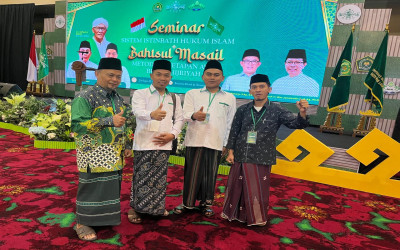 Pengurus Cabang Nahdlatul Ulama (PCNU) Bangkalan Ikuti Seminar Sistem Istimbath Hukum dan Bahtsul Masail